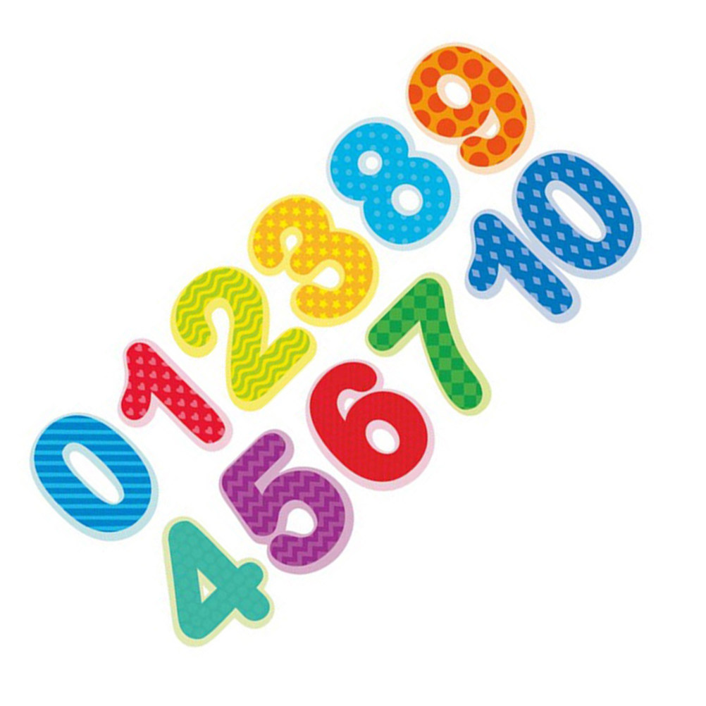 Background For Kids Education - สติกเกอร์ติดผนังตัวเลขสำหรับเทศกาล ตกแต่งห้องเด็ก ห้องนั่งเล่น หน้าต่าง ร้านค้า วัสดุคุณภาพพรีเมียม
