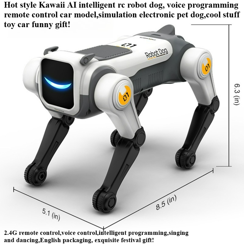 Kids Education And You - ของเล่นสุดเท่ รถของเล่น ของขวัญสุดฮา-สุนัขหุ่นยนต์ AI อัจฉริยะสุดน่ารัก ควบคุมด้วยรีโมท