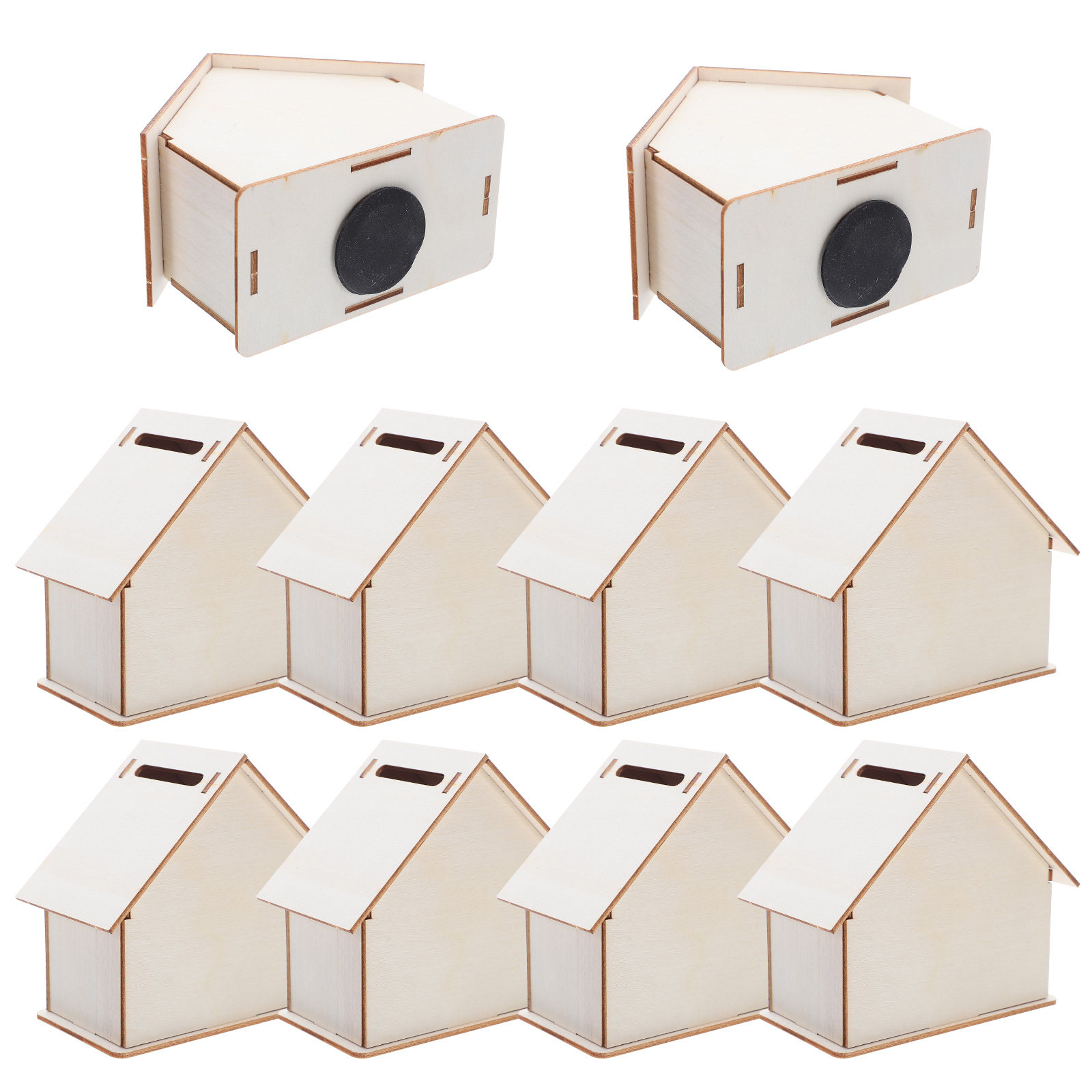 กระปุกออมสินไม้ DIY 10 ชิ้น ชุ - Kids Education Savings บทวิจารณ์และราคา