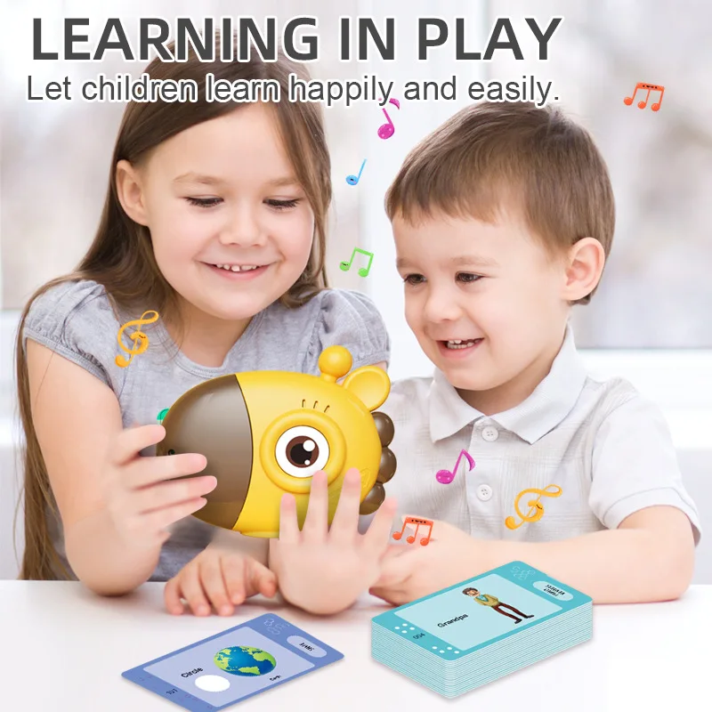 ยีราฟ Flash Card Reader สายตาค - Kids Educational Games Learn English บทวิจารณ์และราคา