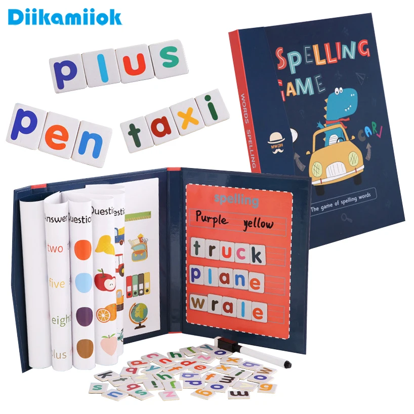 ตัวต่อแม่เหล็กอักษรภาษาอังกฤษ  - Kids Educational Games Learn English บทวิจารณ์และราคา
