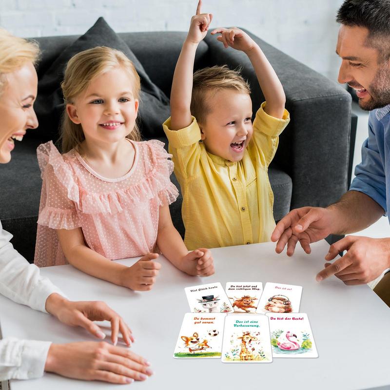 การ์ดเสริมสร้างความมั่นใจสําหร - Kids Education Quotes บทวิจารณ์และราคา