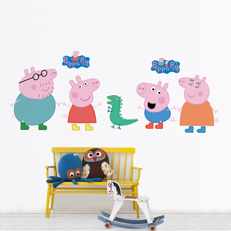 การ์ตูนเป๊ปป้าพิกสติ๊กเกอร์ติด - Kids Education Quotes บทวิจารณ์และราคา