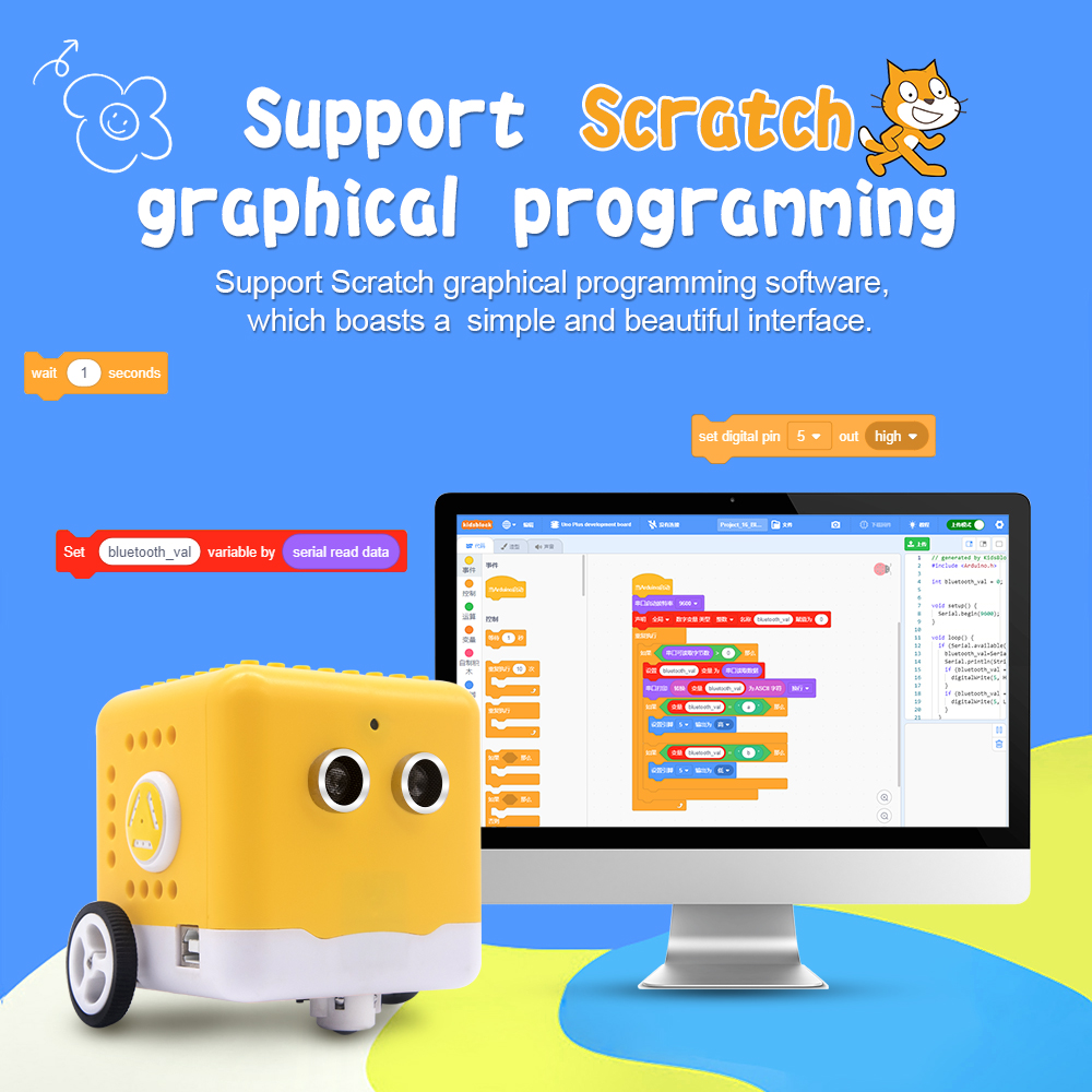 Kidsbits ชุดหุ่นยนต์ที่ตั้งโปร - Kids Education Program บทวิจารณ์และราคา