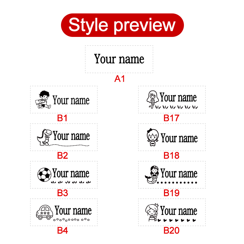 ส่วนบุคคลเด็กชื่อแสตมป์-ที่กํา - Kids Education Name บทวิจารณ์และราคา