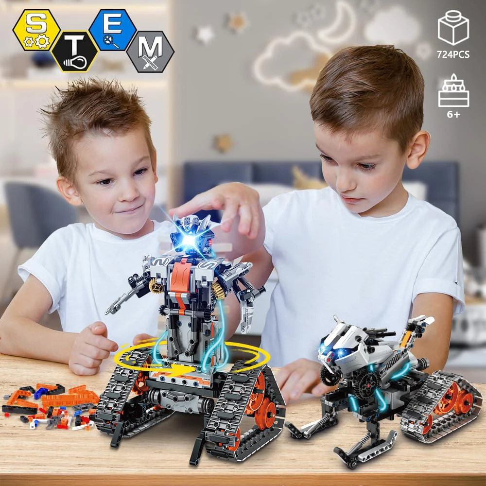 ตัวต่อหุ่นยนต์บล็อก 622 ชิ้น 4 - Kids Education Program บทวิจารณ์และราคา