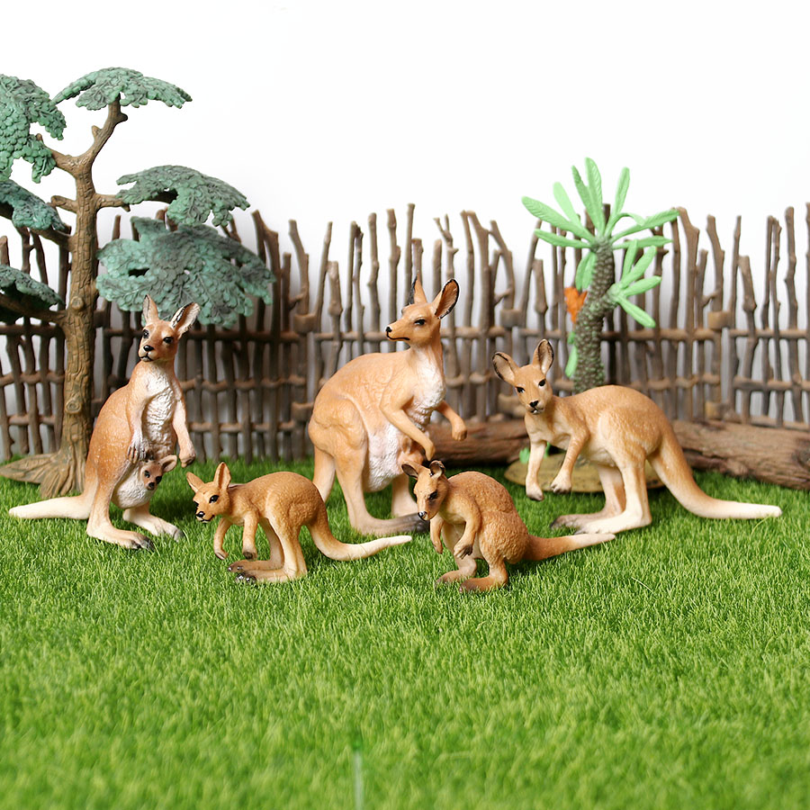 ชุดของเล่นรูปจิงโจ้ที่สมจริงพร - Kangaroo Kids Education บทวิจารณ์และราคา