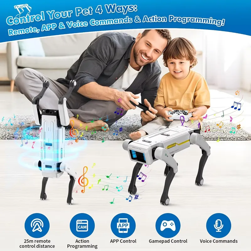 หุ่นยนต์สุนัขอัจฉริยะ ของเล่น  - Kids Education Program บทวิจารณ์และราคา