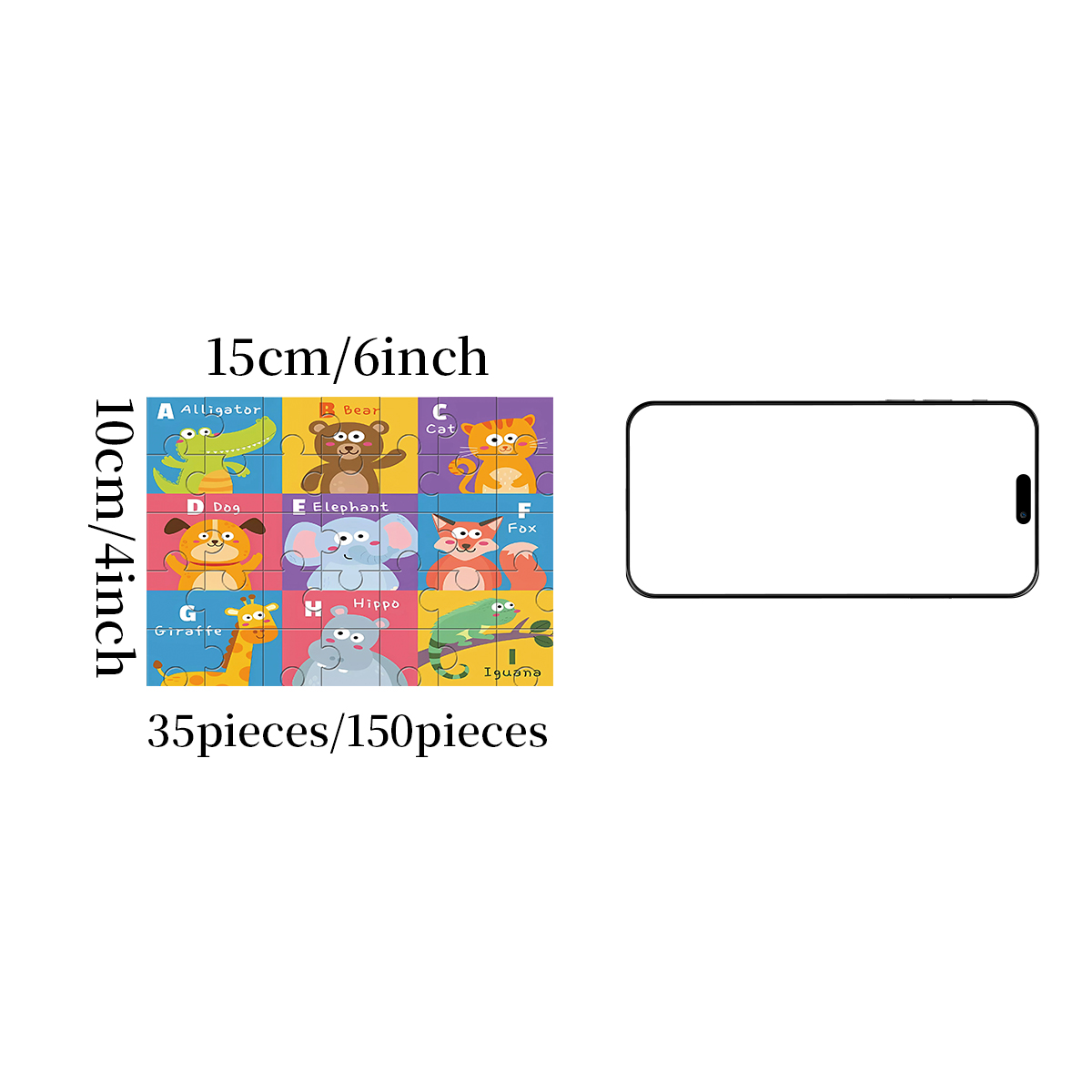 1 ชิ้น ตัวต่อจิ๊กซอว์ไม้รูปสัต - Kids Education And You บทวิจารณ์และราคา