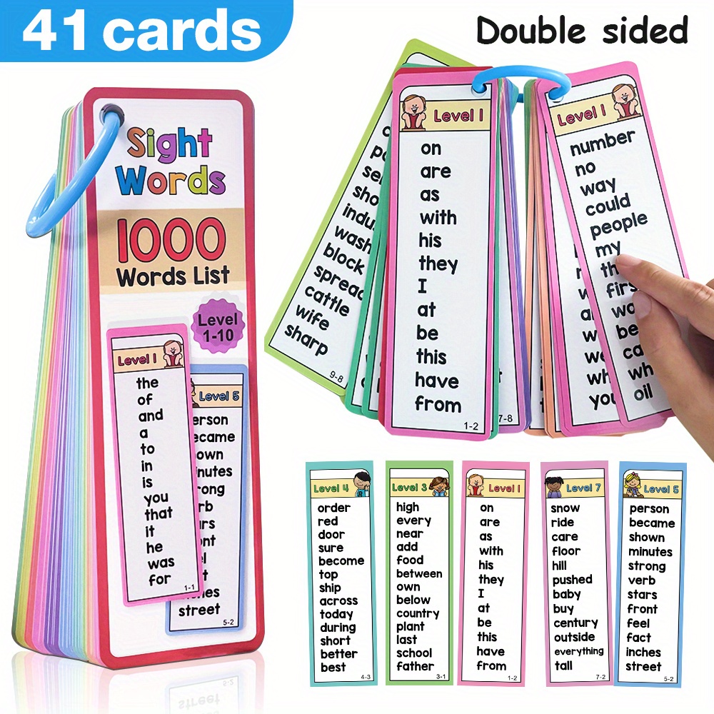 1000 Sight Words แฟลชการ์ดสําห - Kids Educational Games Learn English บทวิจารณ์และราคา