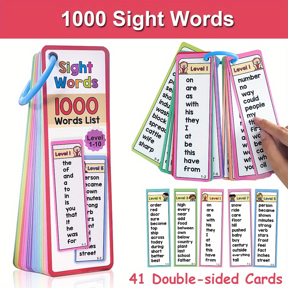 1000 Sight Words แฟลชการ์ดสําห - Kids Educational Games Learn English บทวิจารณ์และราคา
