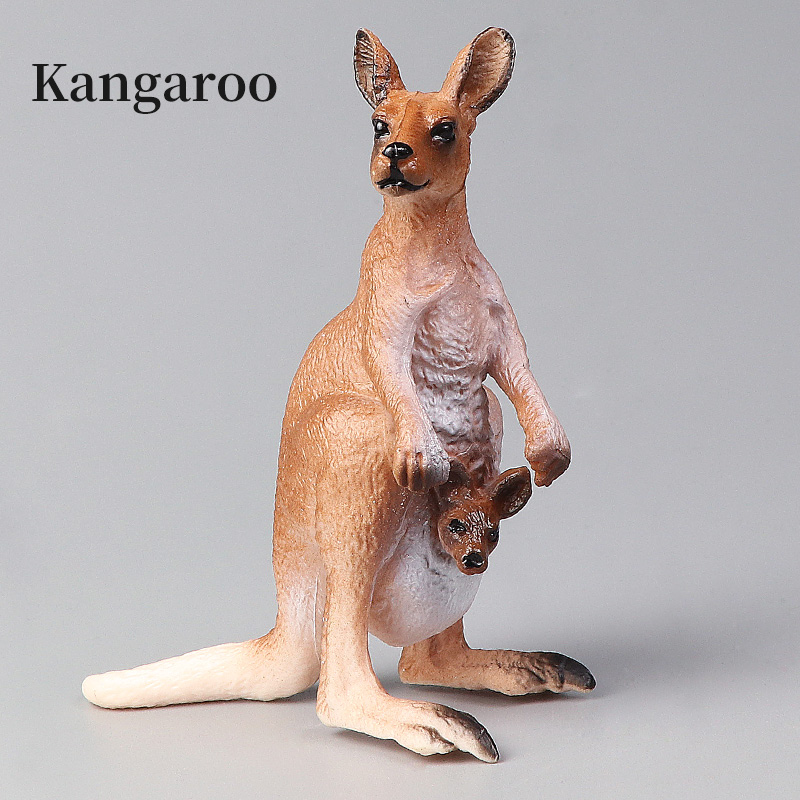 ชุดของเล่นสัตว์ป่าใหม่ ชุดจิงโ - Kangaroo Kids Education บทวิจารณ์และราคา