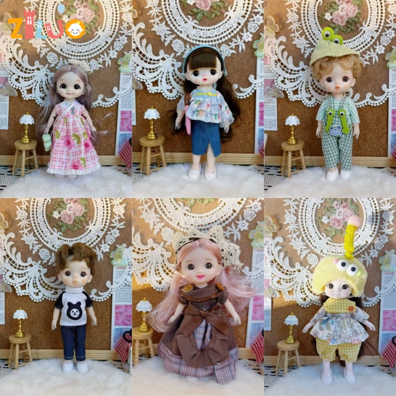 16ซม.ตุ๊กตาBJD 1/8ตุ๊กตาแฟชั่น - Kids Without Education บทวิจารณ์และราคา