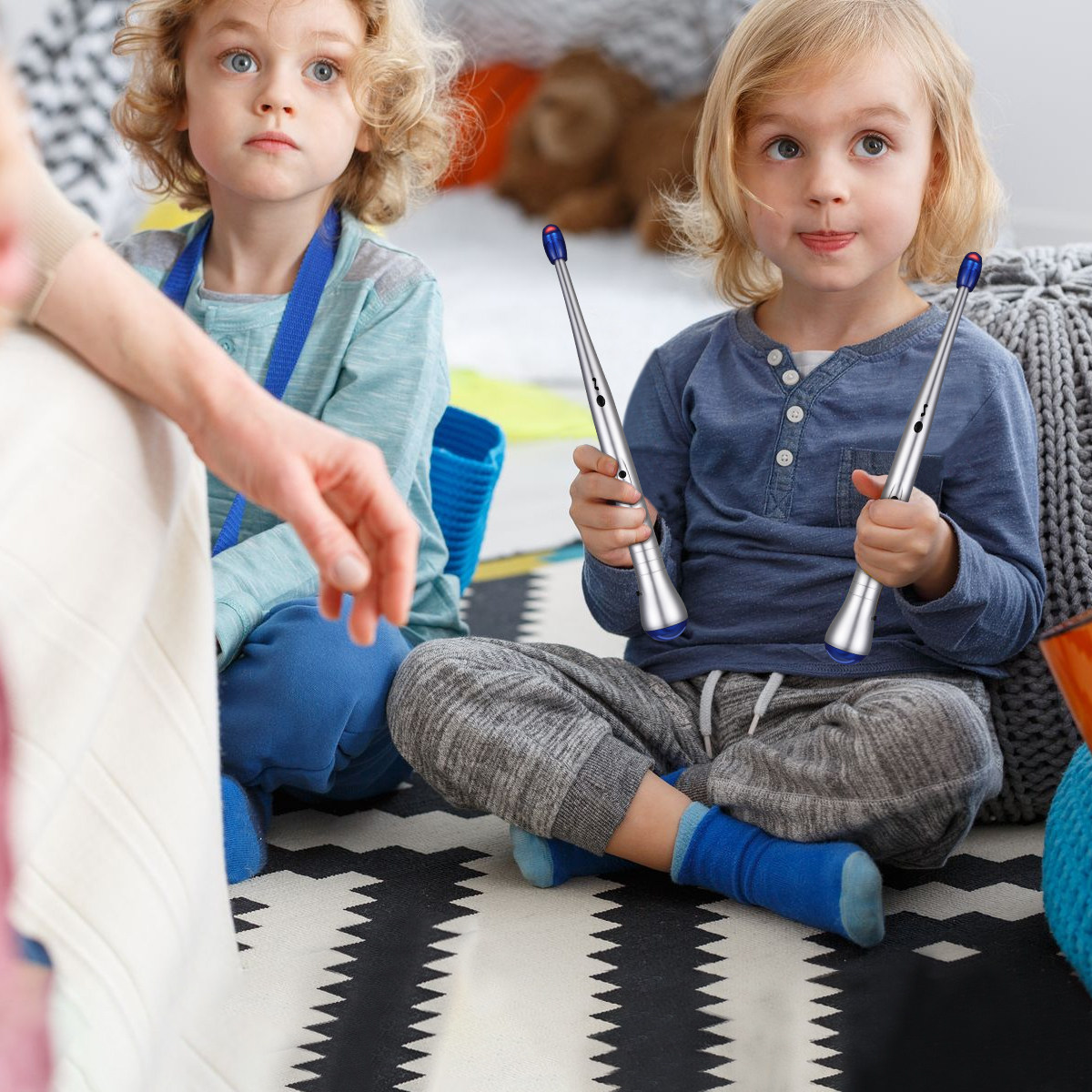 ไม้กลองอิเล็กทรอนิกส์โรเซนิซ พ - Kids Education Tips บทวิจารณ์และราคา